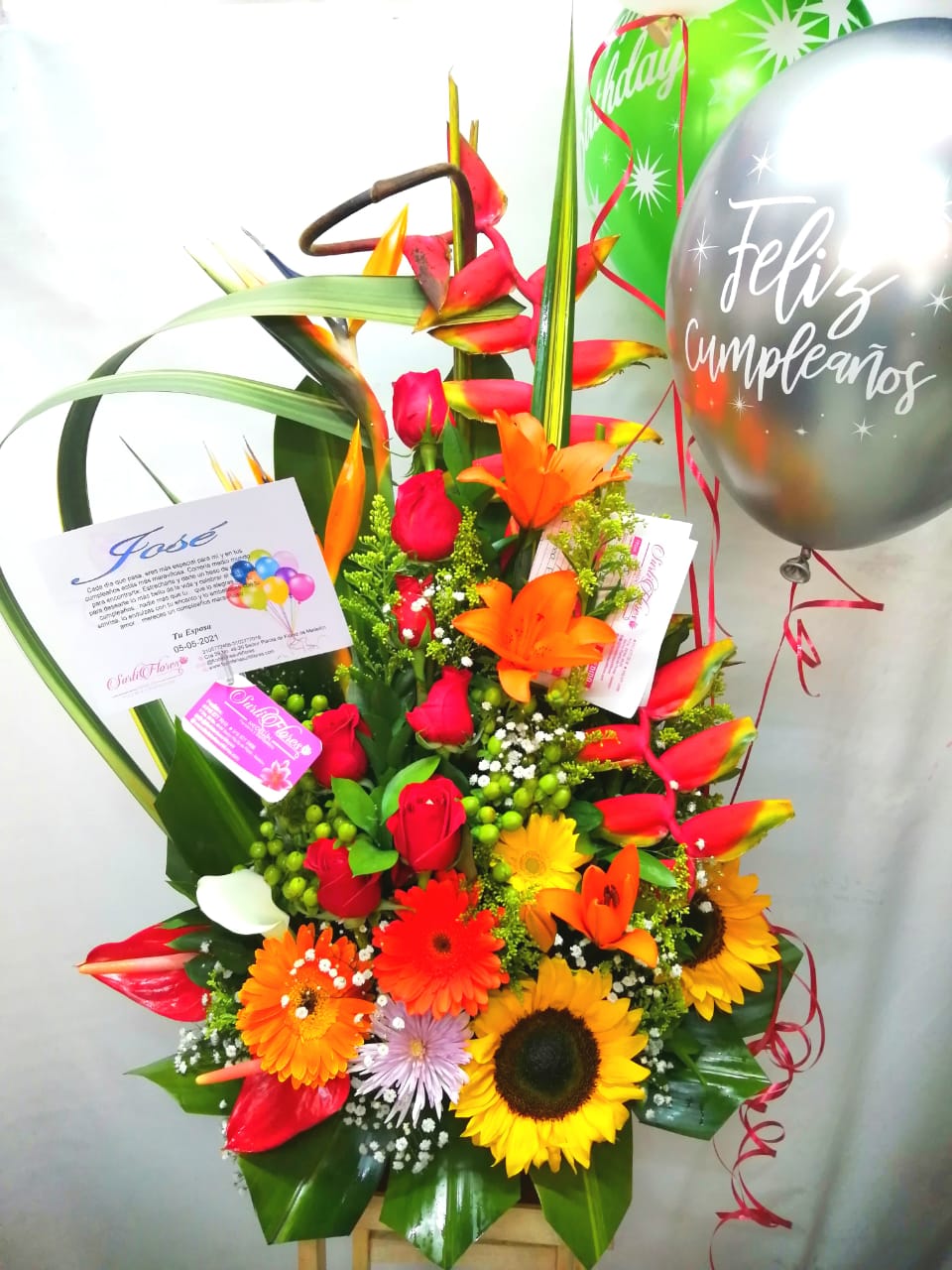 Arreglo floral exótico | Surtiflores