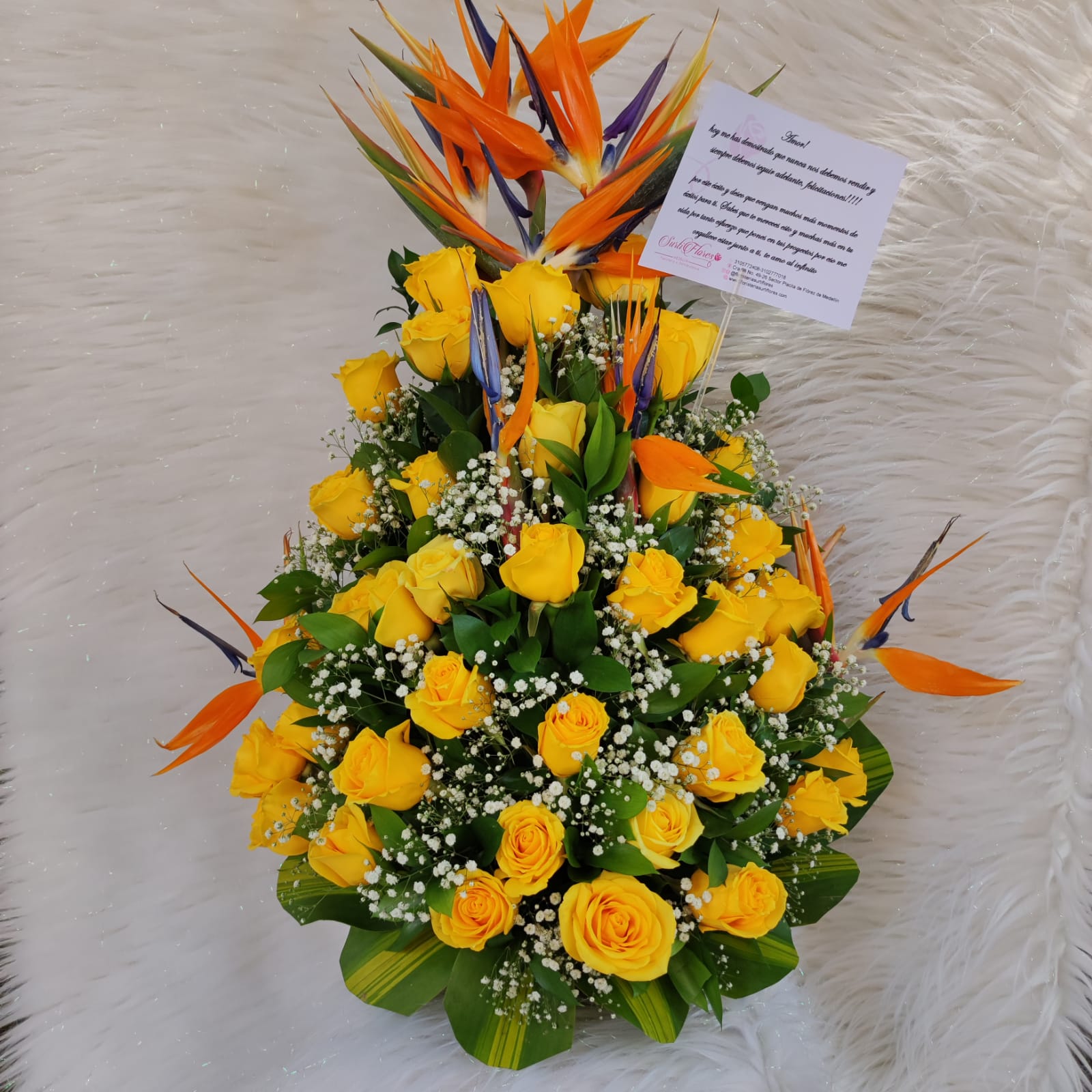 Arreglo Floral Amarillo | Surtiflores