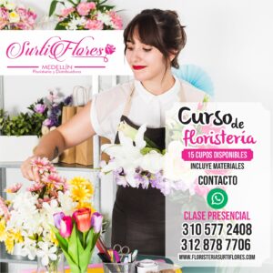 curso de flores 30 de marzo 2025