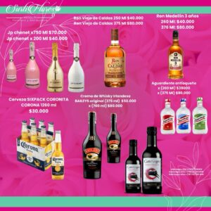 Catálogo licores