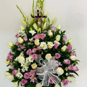 Arreglo fúnebre Lluvia de Paz