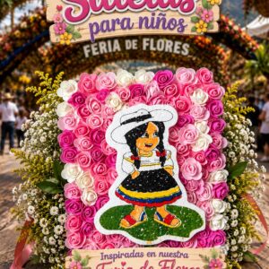 Silleta para niños (feria de flores 2026 Medellin)